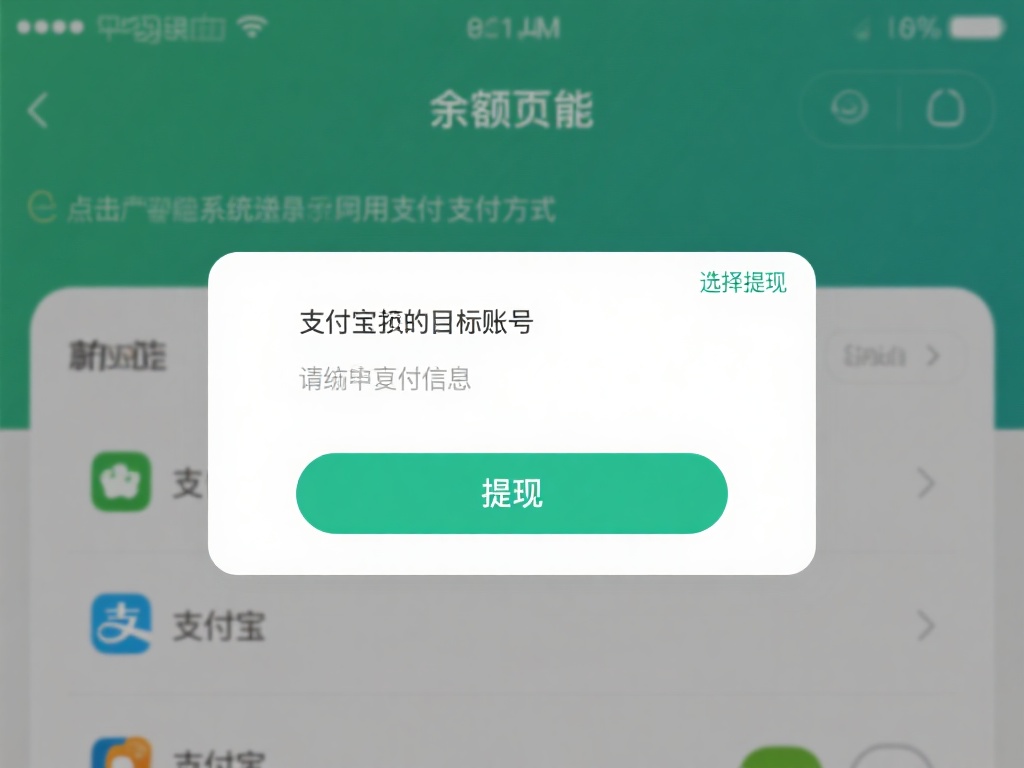 选择提现功能
在余额页面中，找到“提现”按钮，点