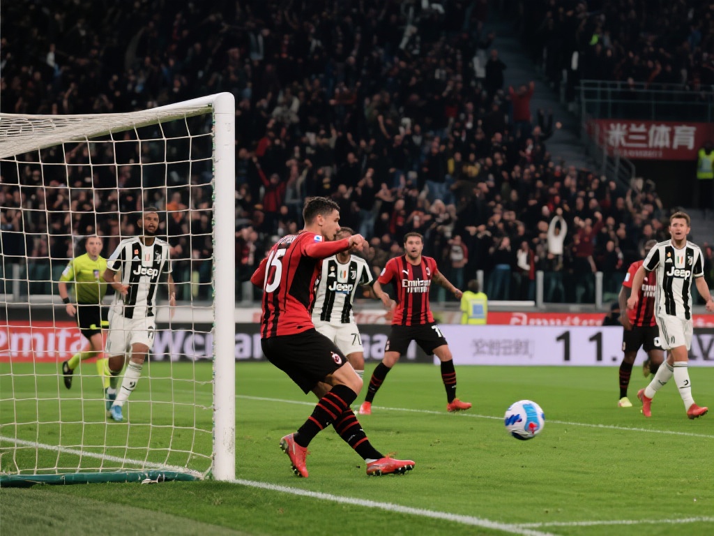 米兰体育绝杀之夜:球迷狂欢庆祝的难忘比赛回忆 (米兰体育绝杀之夜:球迷狂欢庆祝的难忘比赛瞬间回忆录) 那是一场至关重要的意甲联赛,AC米兰对阵劲敌尤文图