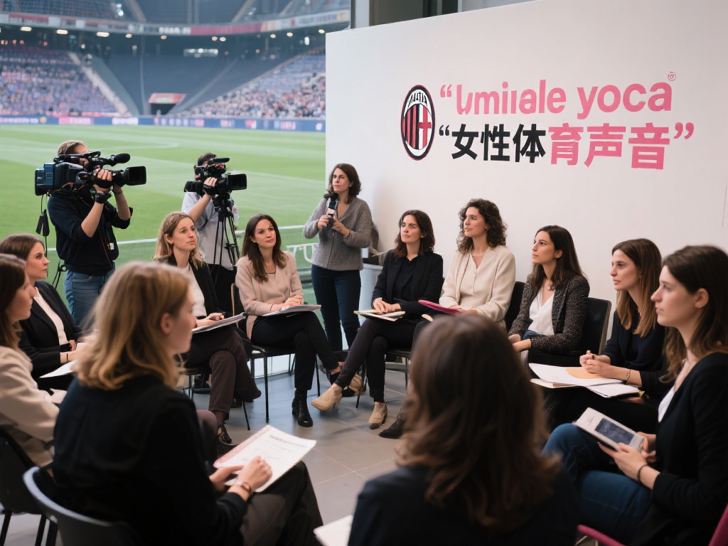除了个人努力，米兰的女体育记者们也逐渐意识到建立支