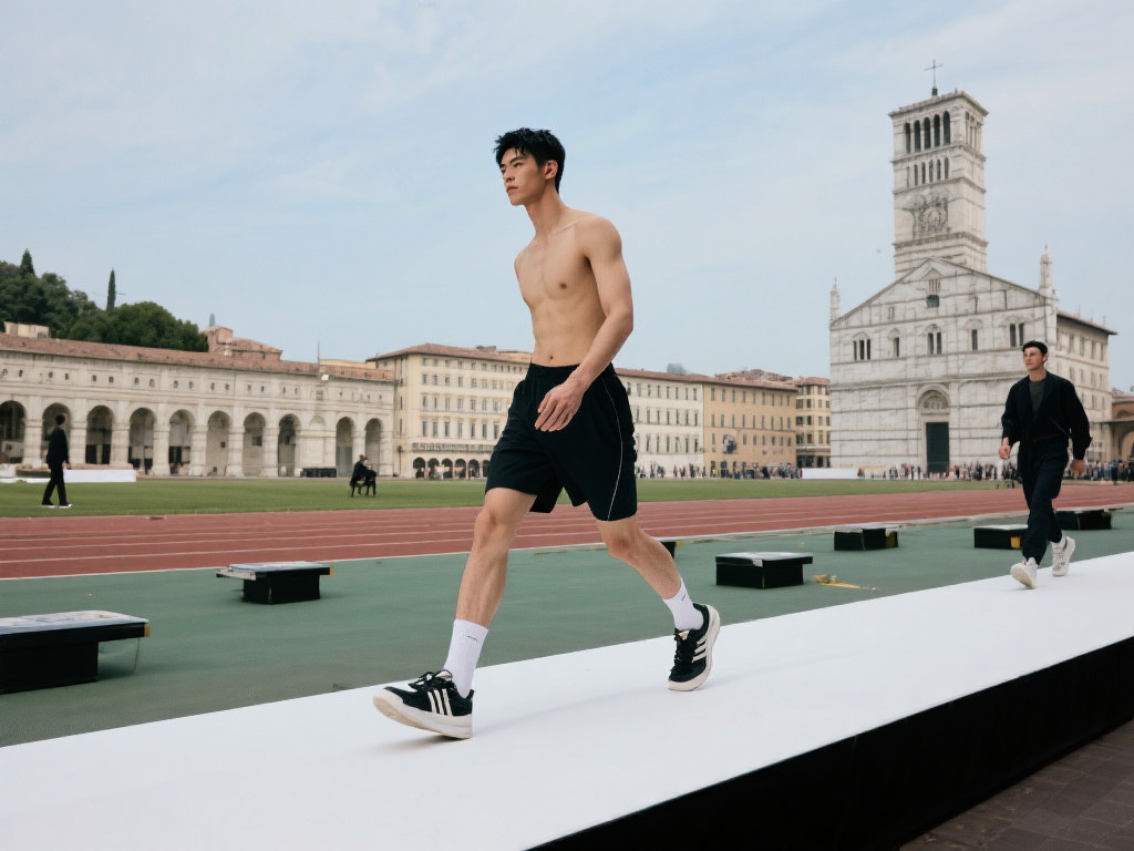 在进入模特行业初期，李昊曾因缺乏经验而频频受挫，但