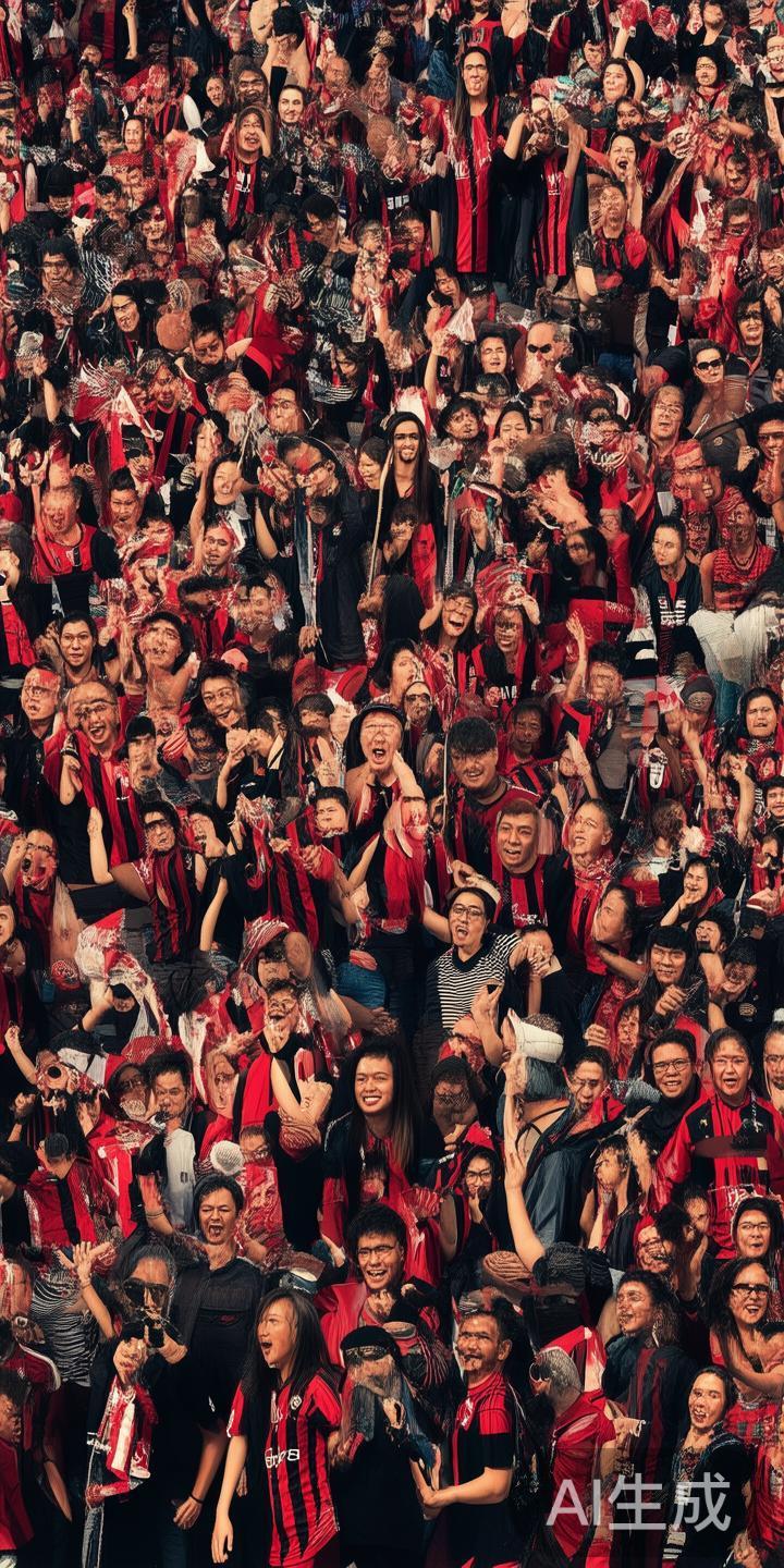 AC米兰的粉丝群体来自全球，各个年龄层、不同文化背
